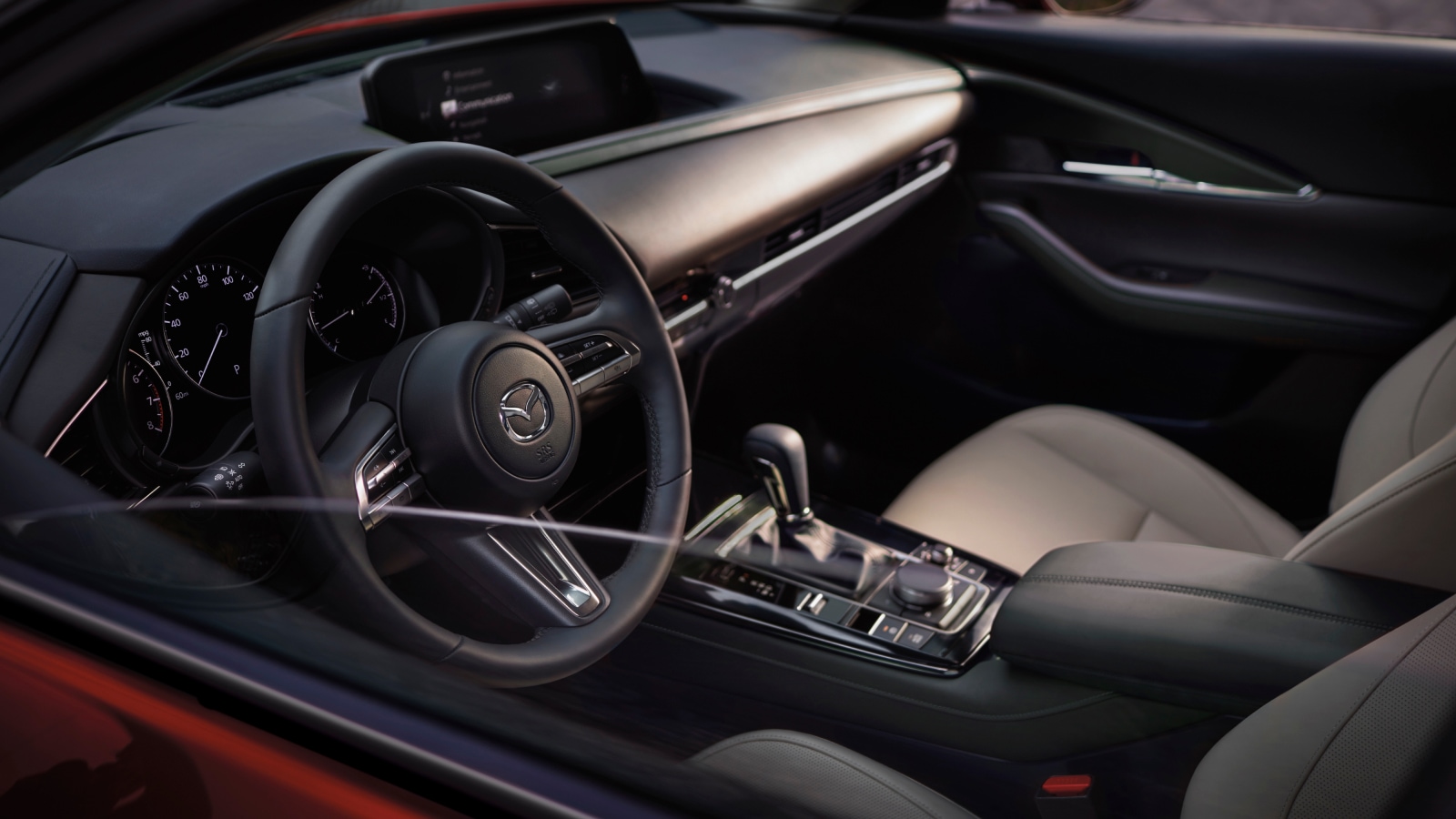 mazda cx-30 interior dashboard
